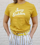 MUSTARD "STAY GOLDEN" GRAPHIC TEE